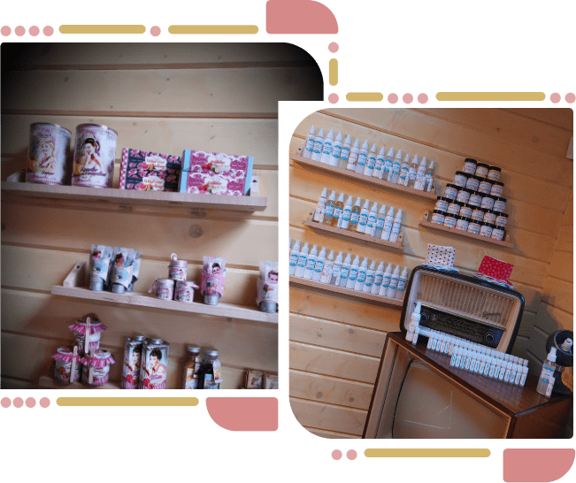 produits disponible salon