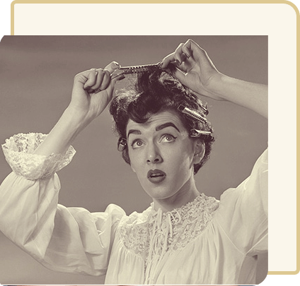 Coiffure vintage